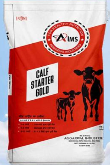 Calf Starter Gold Feed - Aggarwal Industries AIMS